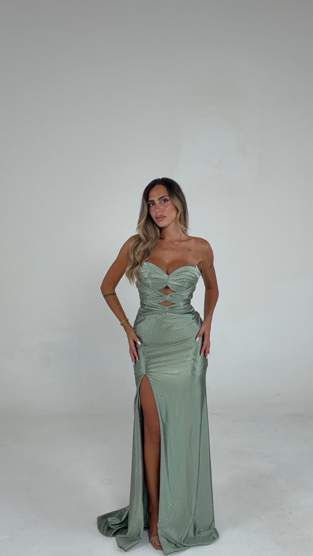 Abito micro cristalli