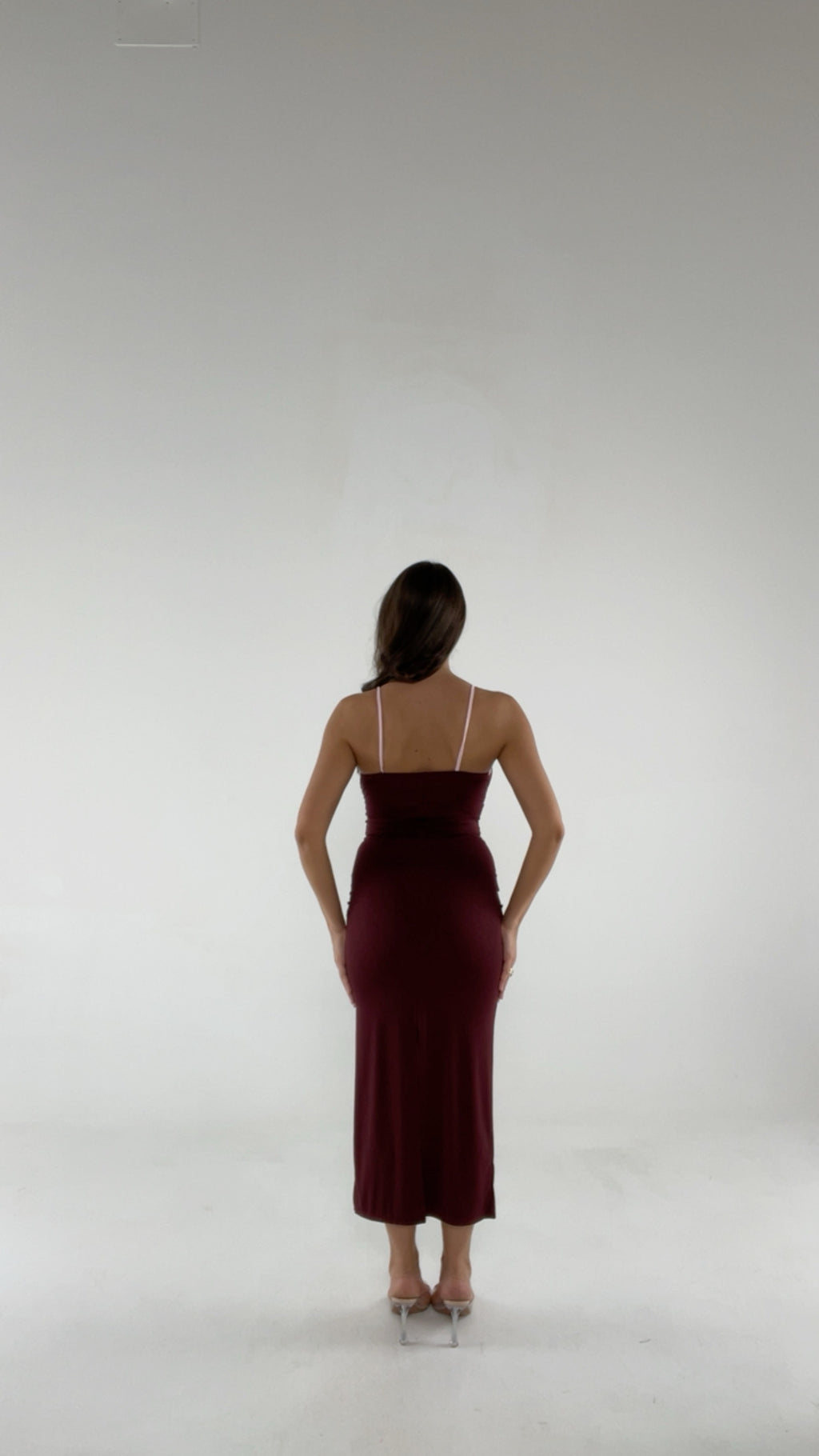 Abito midi triangolo