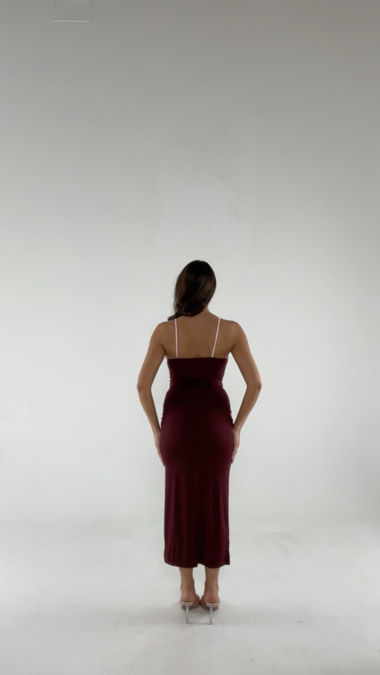 Abito midi triangolo