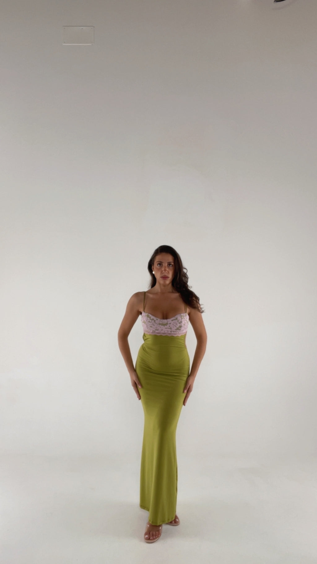 Abito sirena con pizzo