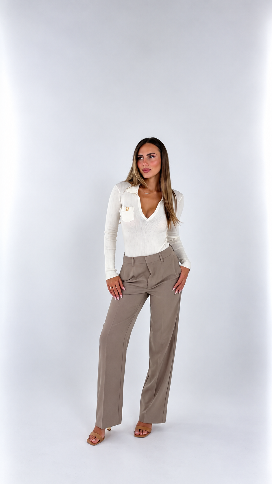 Pantalone taupe14/1