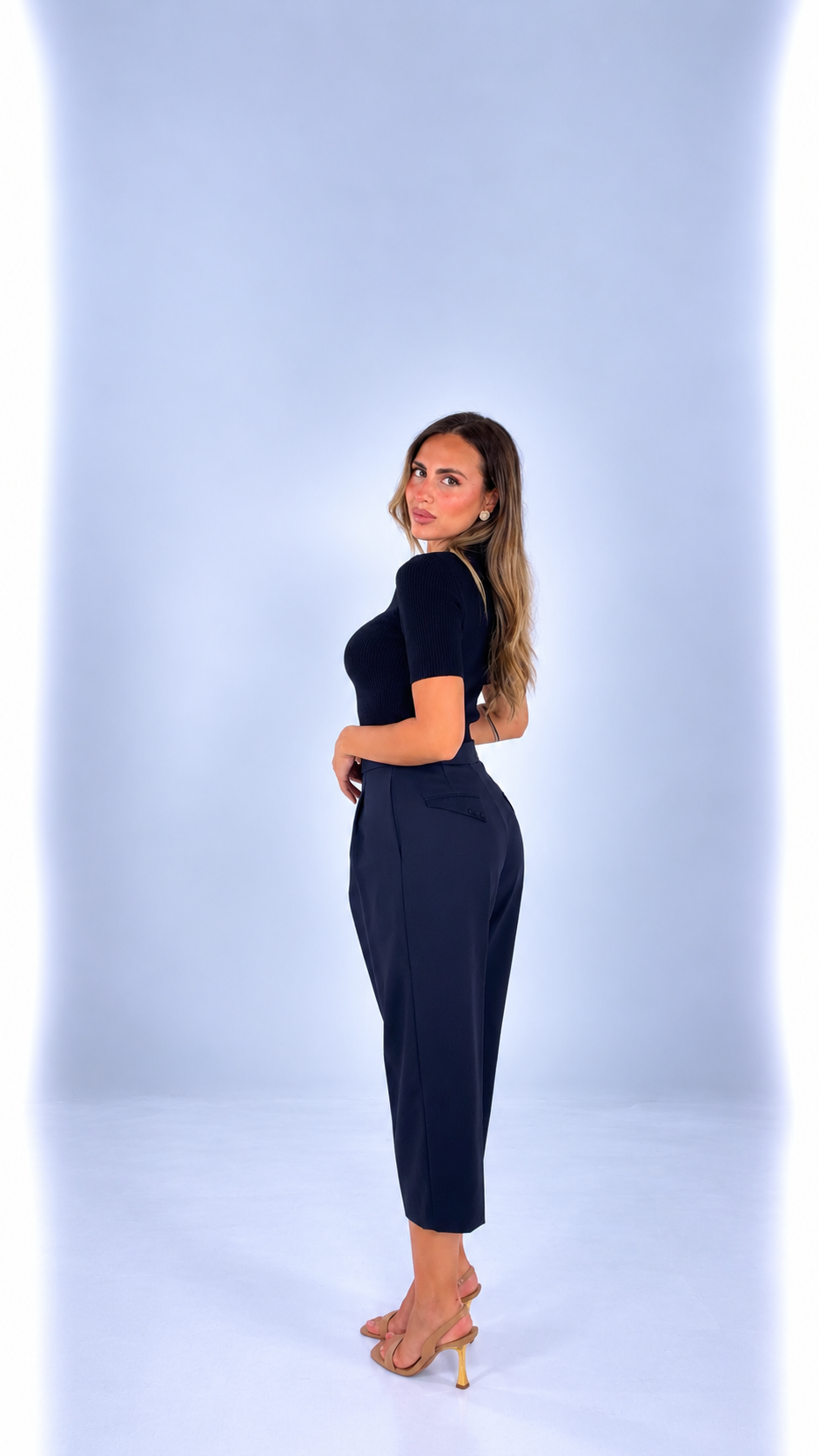 Pantalone capri Elisabetta Franchi
