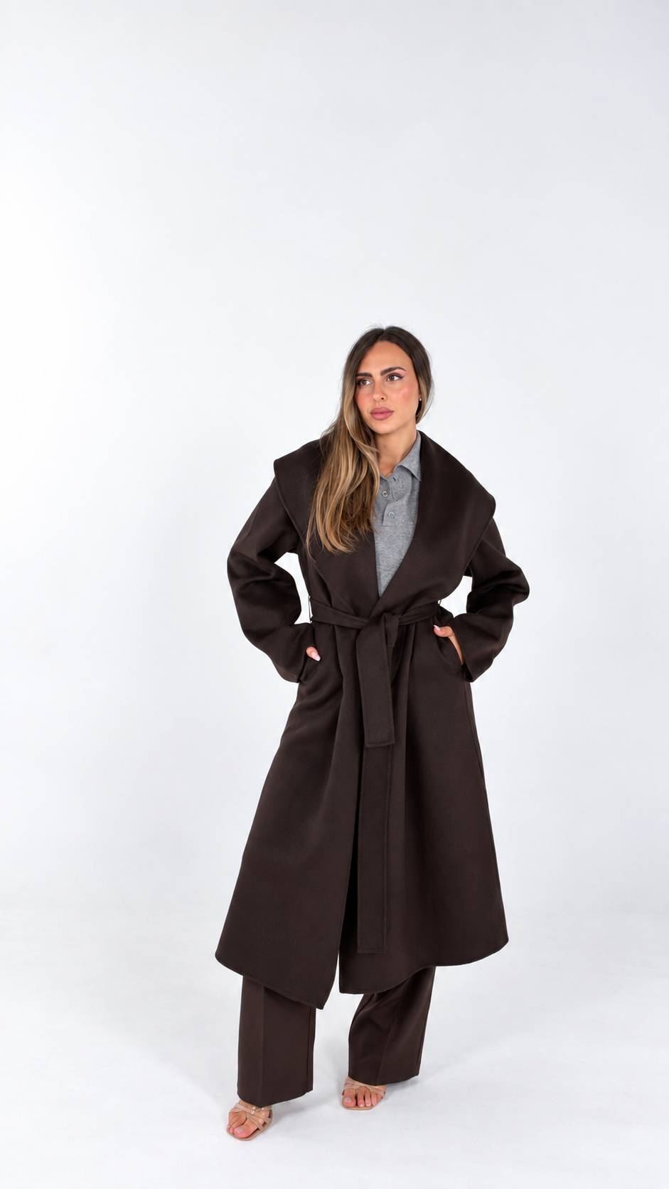 Cappotto Vicolo sciallato