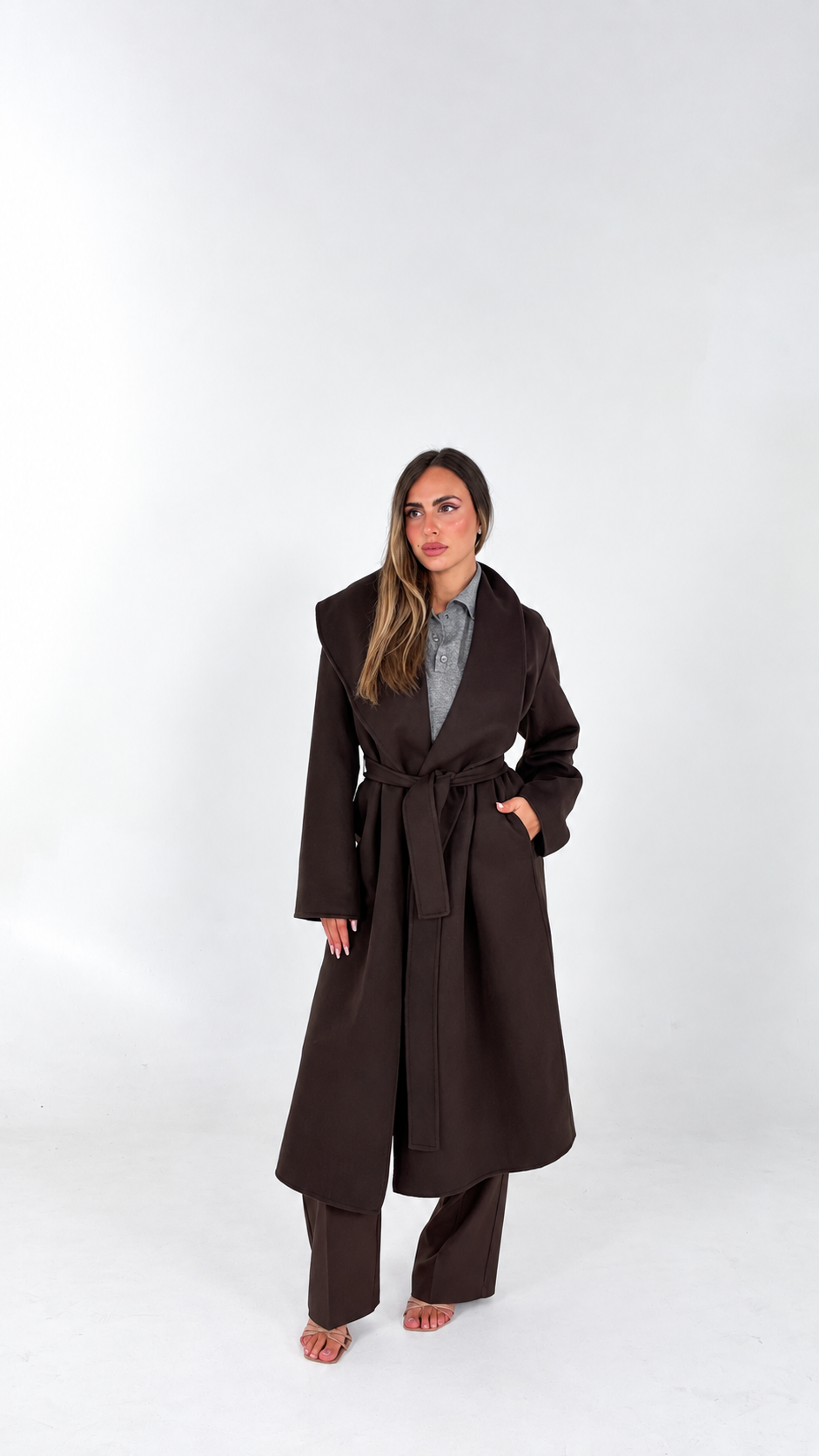 Cappotto Vicolo sciallato