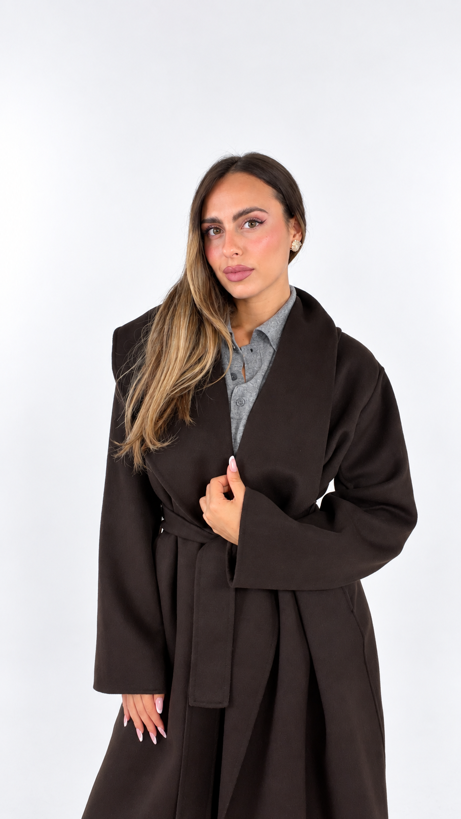 Cappotto Vicolo sciallato
