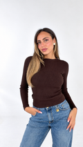 Maglia costina giro  Vicolo