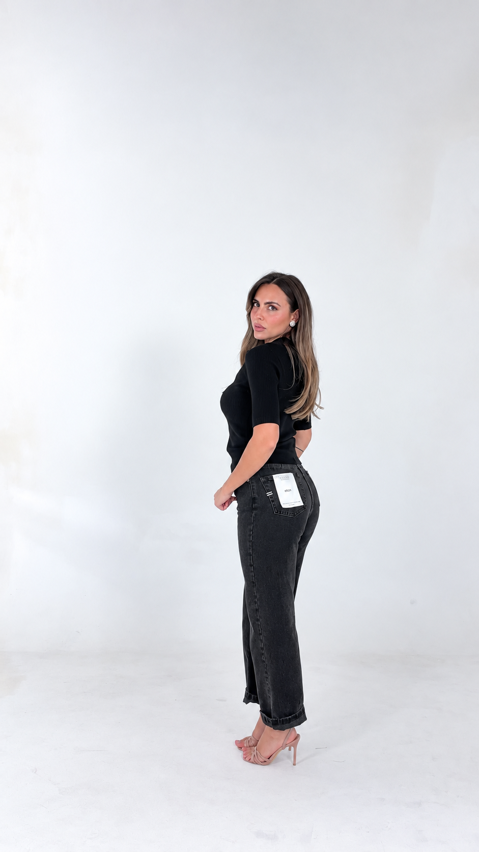 Jeans nero kate