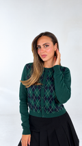 Cardigan rombi Tommy Hilfiger