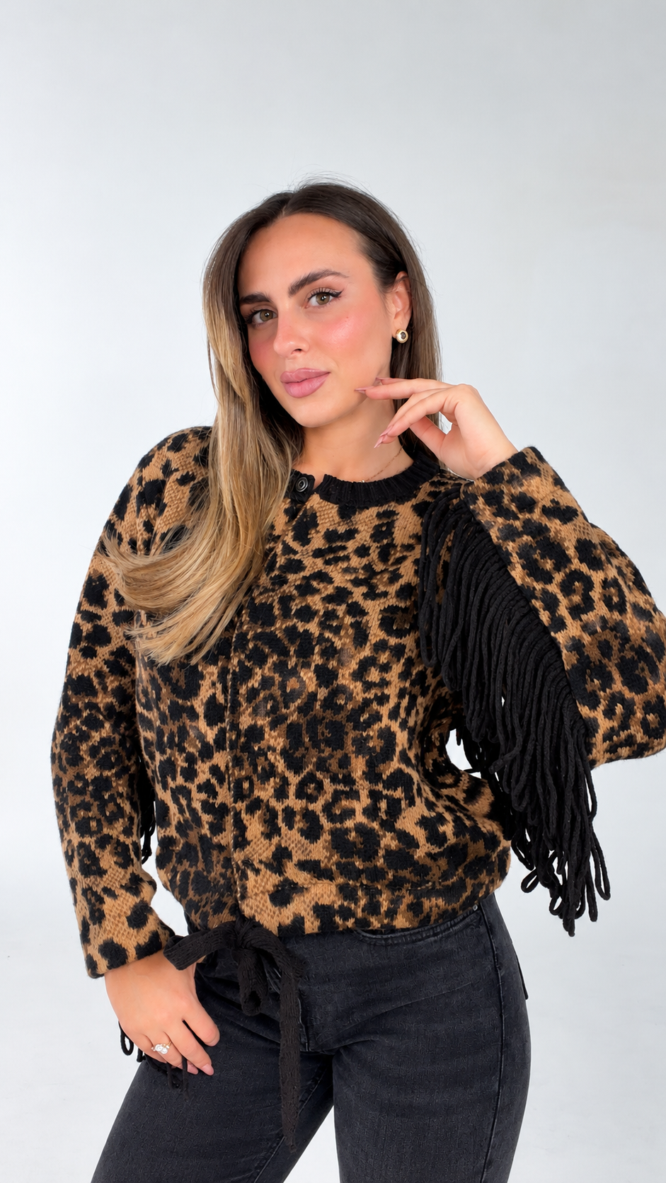 Cardigan maculato Vicolo
