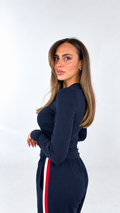 Magliettina a costine Tommy Hilfiger