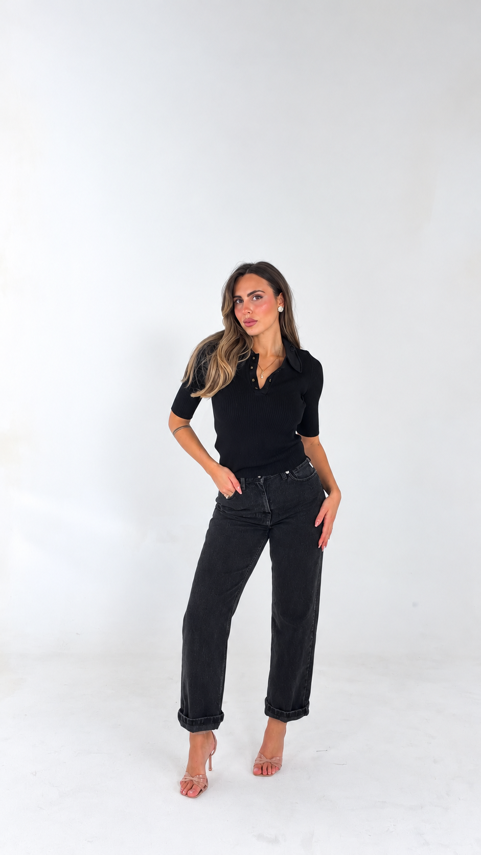 Jeans nero kate