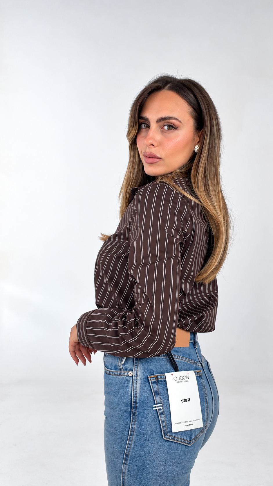 Camicia a righe vicolo