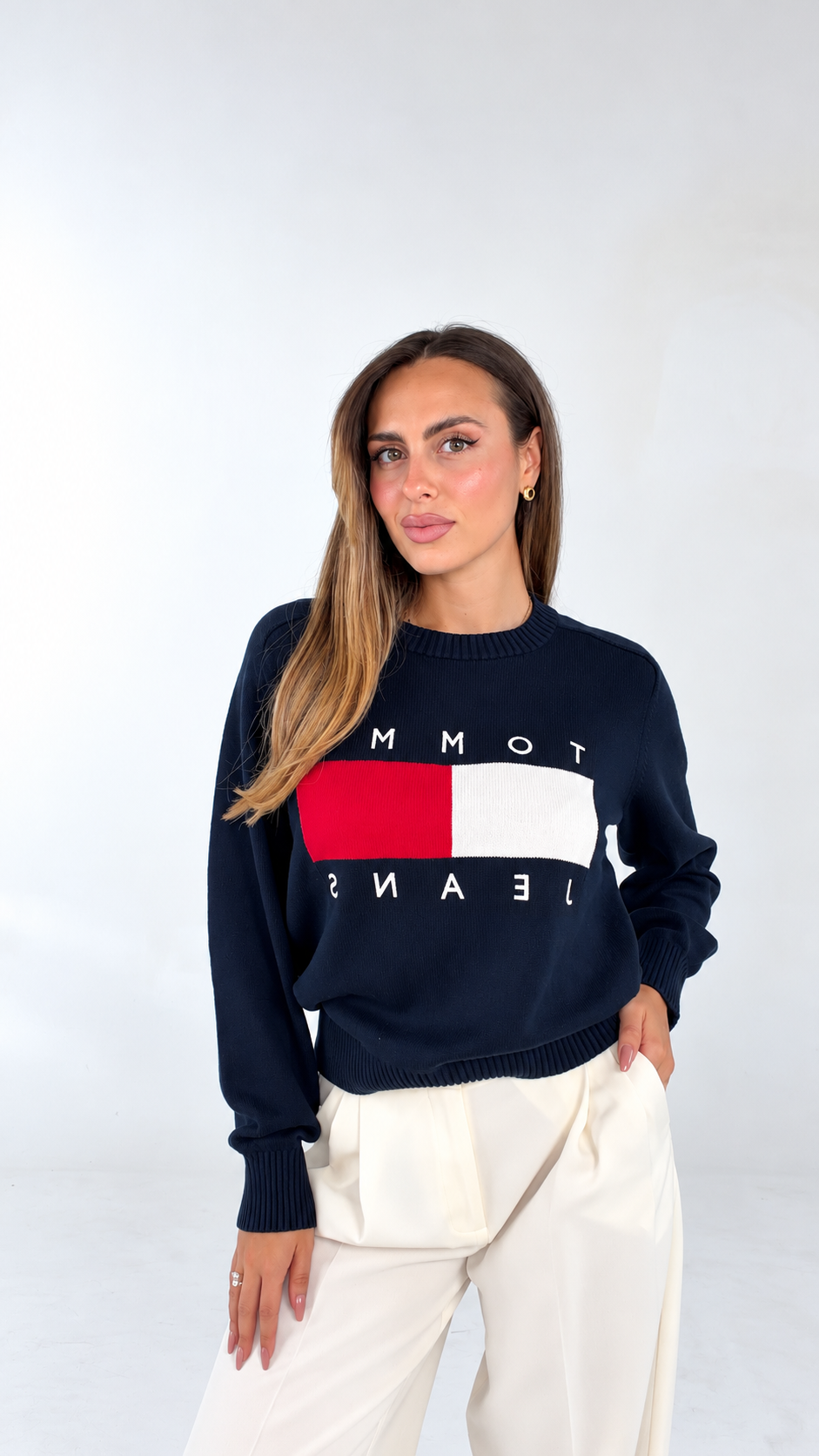 Maglione logato Tommy Hilfiger